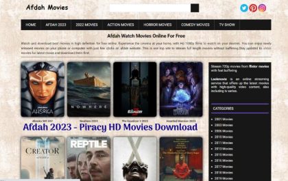 Afdah 2023 - Piracy HD Movies Download Website