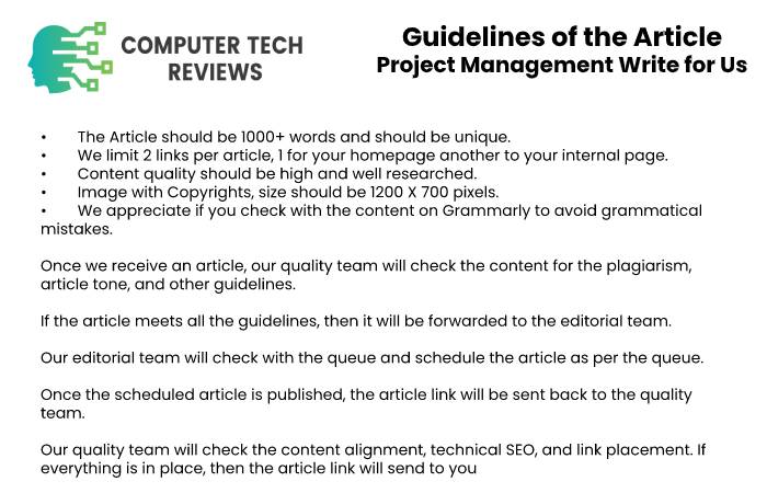 Project Management Guidelines Template