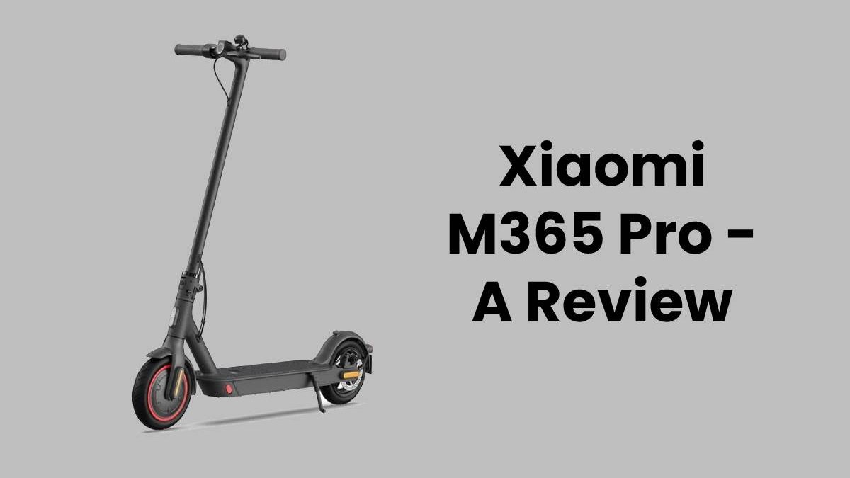 Xiaomi M365 Pro electric scooter review