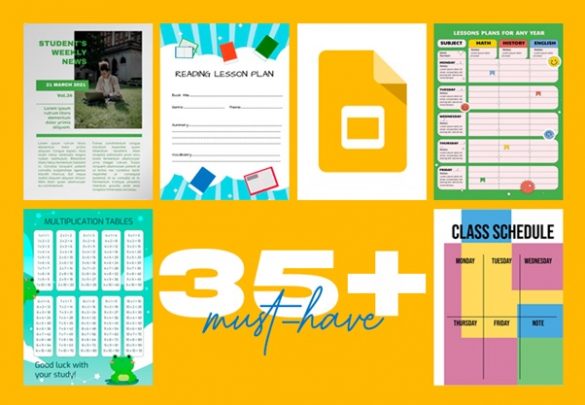 Must-Have Google Slides Templates &Themes for Teachers and Students