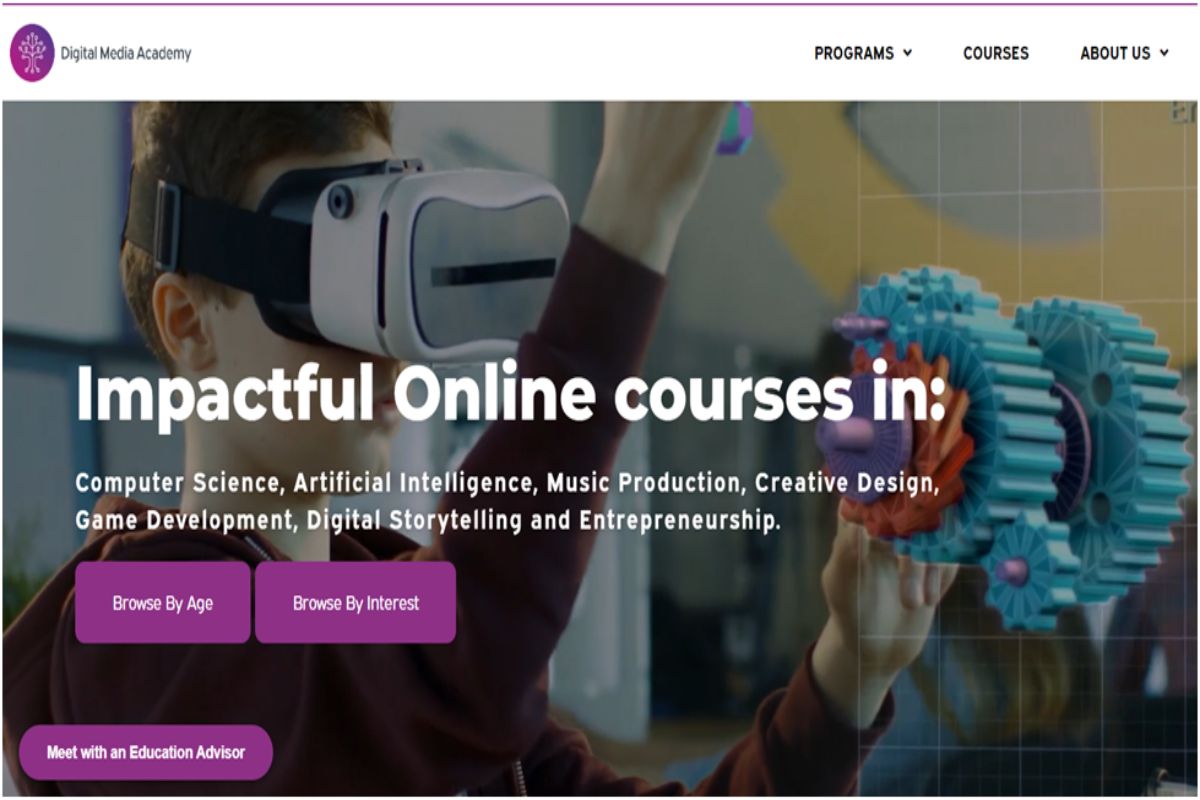 Digital Media Academy A Destination For Tech Education For Kids Teens