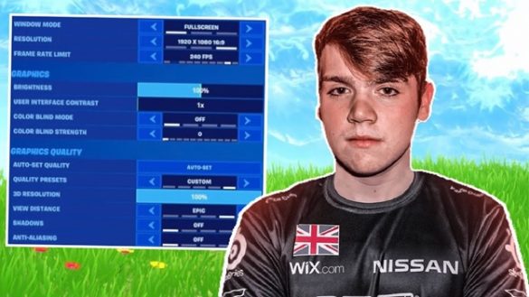 Mongraals Fortnite Settings