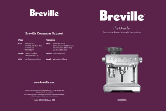 Breville Espresso Machine Manual