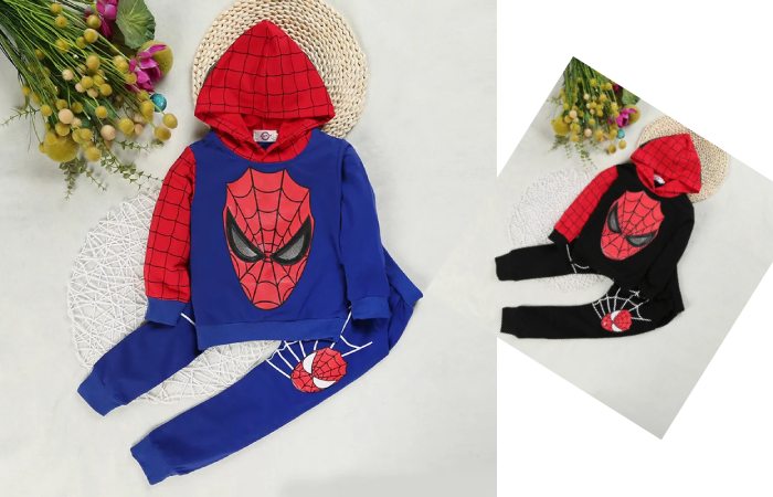 Baby Boys Spiderman Fancy Sports Suit – Soft To Touch