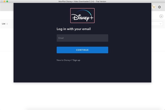 Step 1. Launch MovPilot Disney Plus Video Downloader