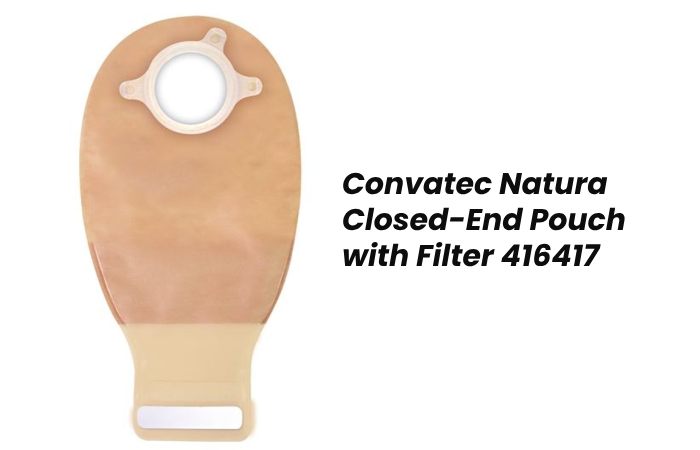 Convatec Natura Closed-End Pouch with Filter 416417