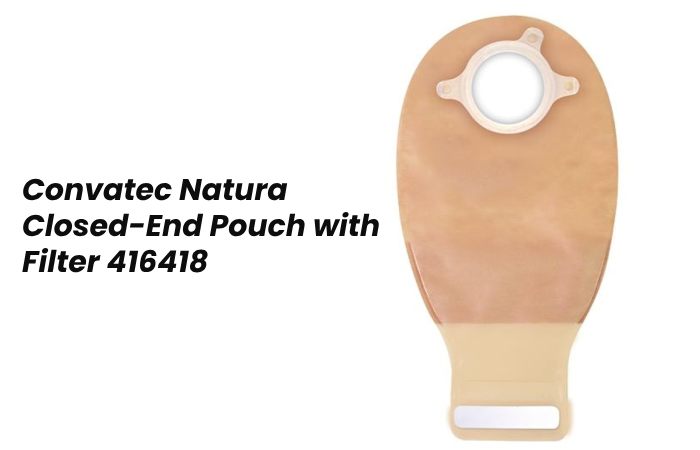 Convatec Natura Closed-End Pouch with Filter 416418