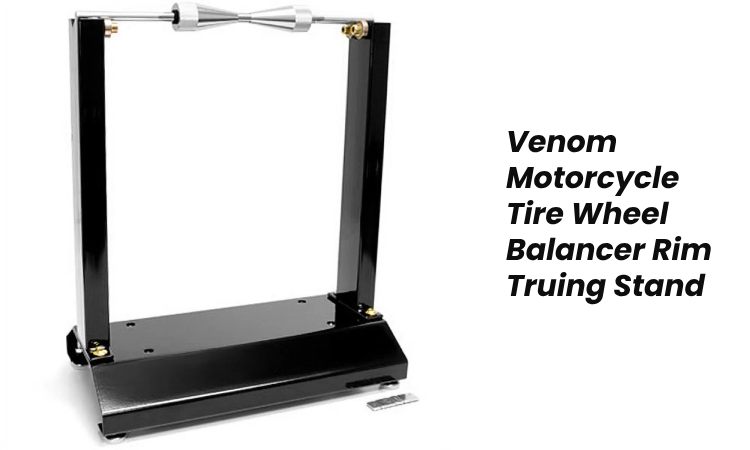 Venom Motorcycle Tire Wheel Balancer Rim Truing Stand