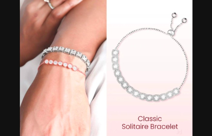 Classic Solitaire Bracelet