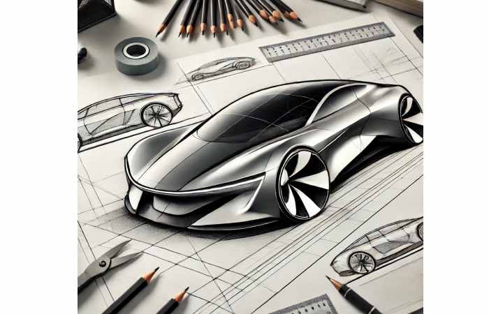 Drawing a car 1