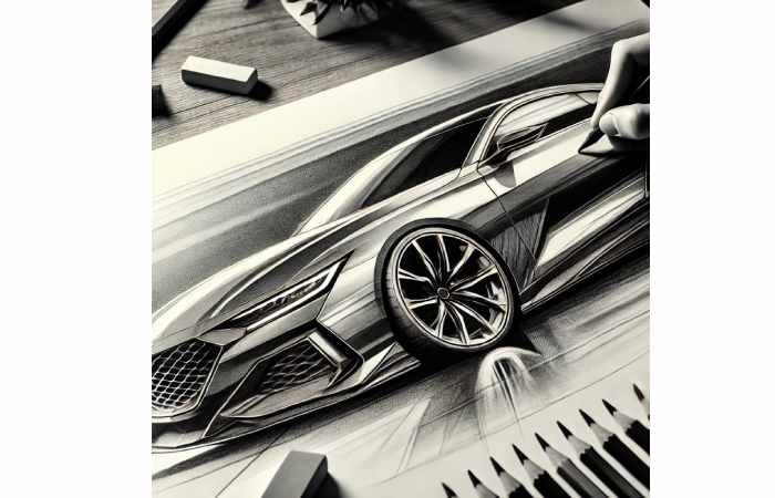 Drawing a car 2