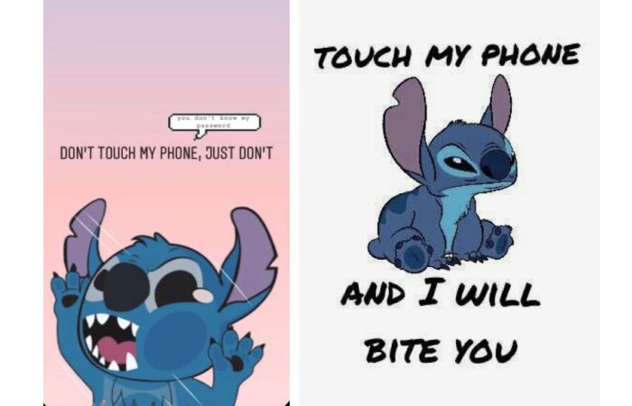 Stitch digital wallpaper 1