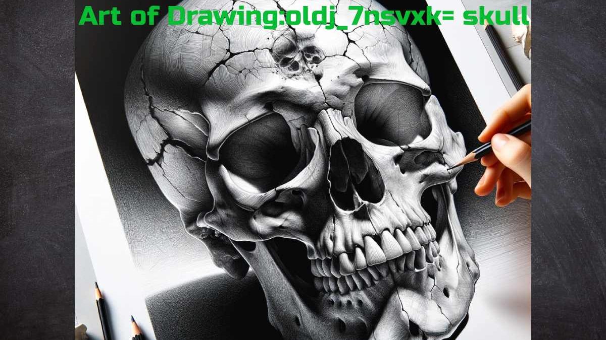 Art of Drawing:oldj_7nsvxk= skull: Techniques and Method