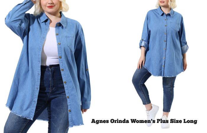 Agnes Orinda Women's Plus Size