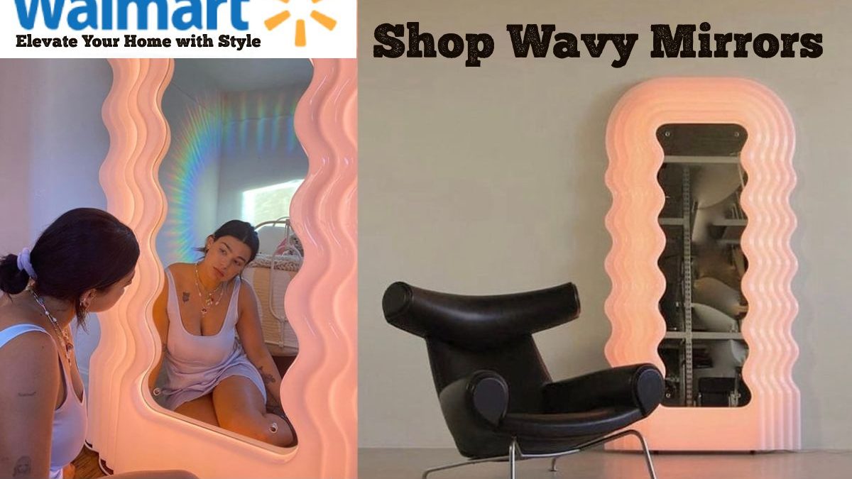 Shop Wavy Mirror at Walmart: Elevate Your Home with Style