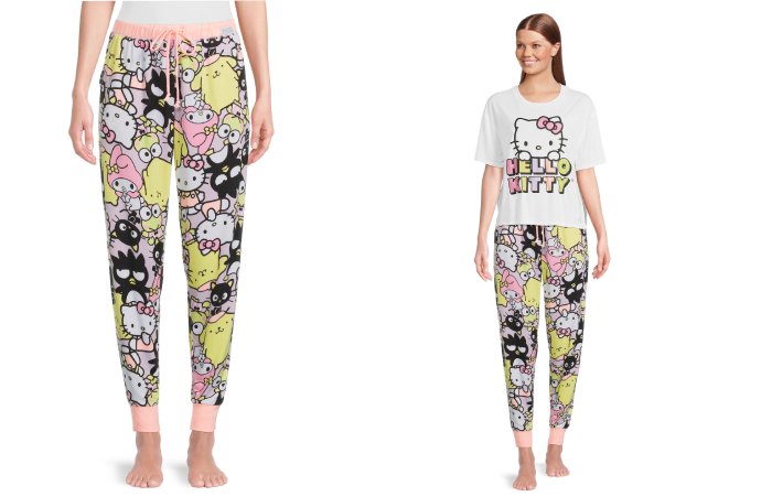 Hello Kitty Women’s Print Sleep Jogger Pants