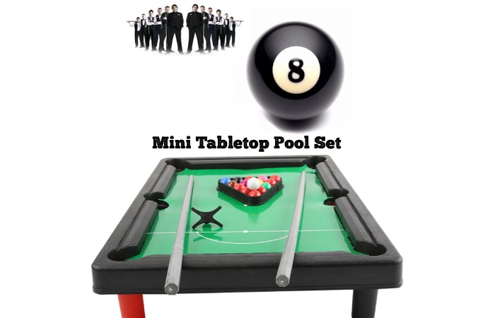 Mini Tabletop Pool Set