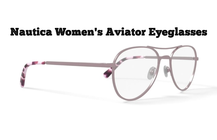 Nautica Women's Aviator Eyeglasses