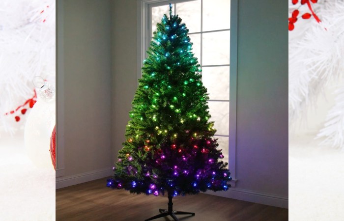 Treetopia 6ft Pre-lit Virginia Fir Artificial Christmas Tree