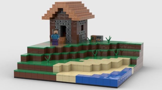 Why Build a LEGO Minecraft Village House