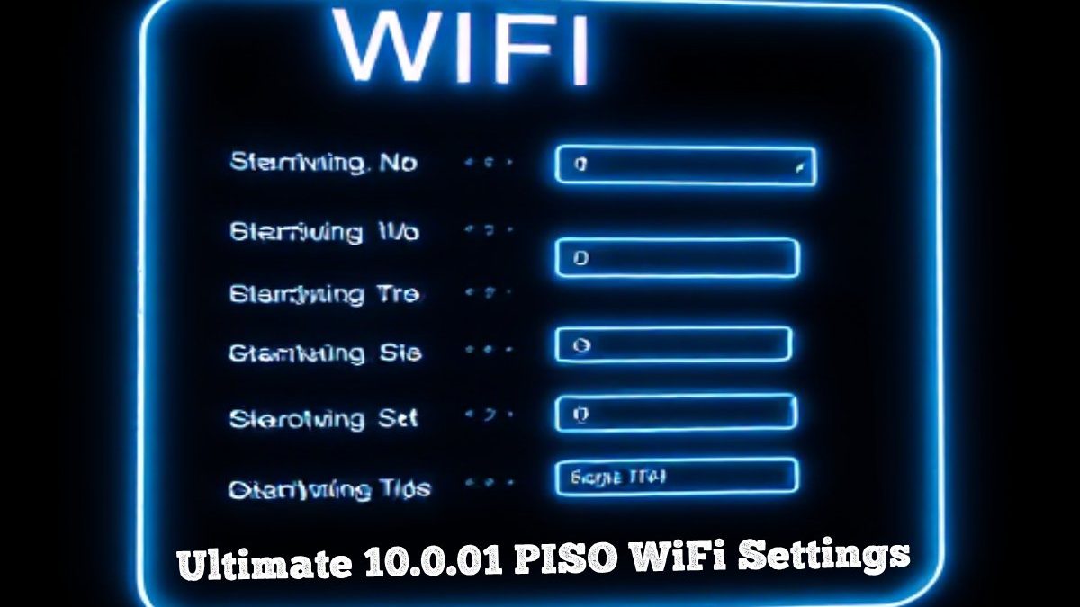 Ultimate 10.0.01 PISO WiFi Settings