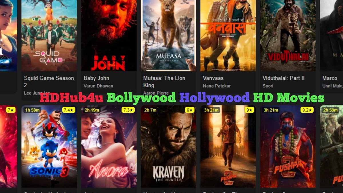 HDHub4u Bollywood Hollywood HD Movies Free Download Platform