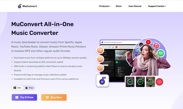 MuConvert All-in-One Music Converter Review