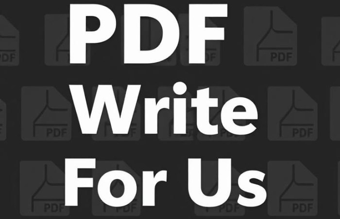 PDF Write for Us